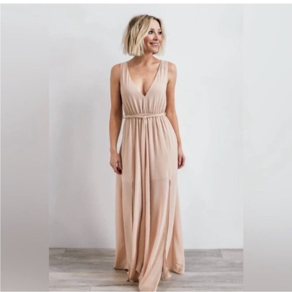 NWT Baltic Born pinkish nude maxi dress